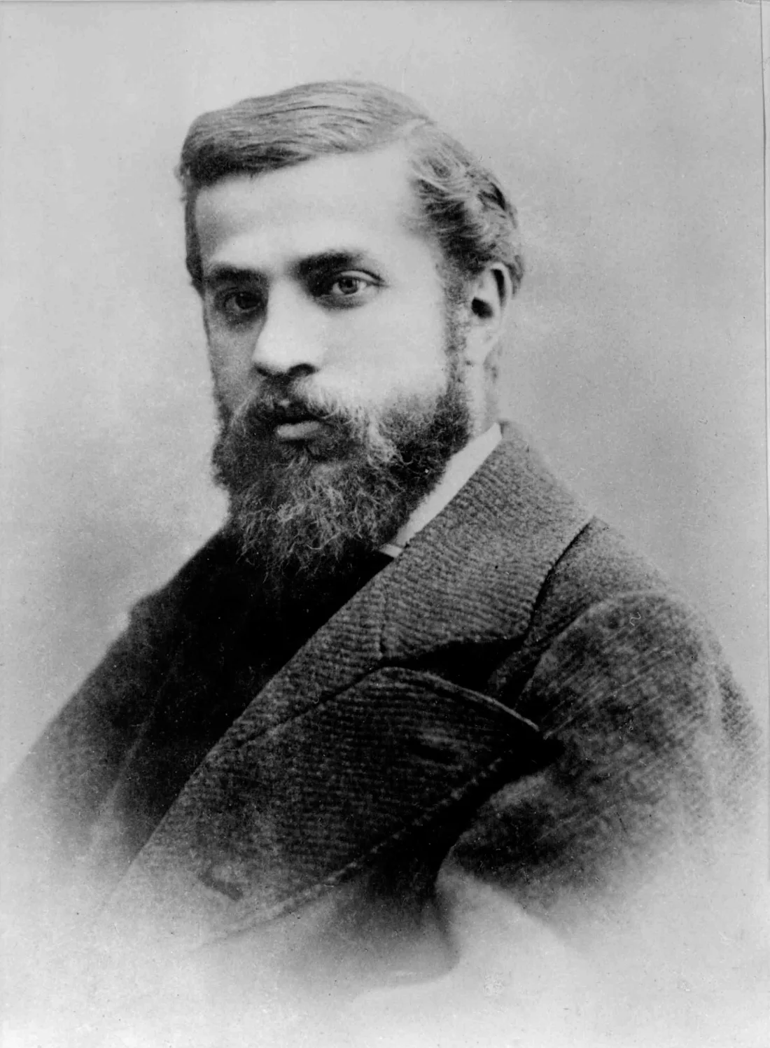A public-domain 1878 portrait of Antoni Gaudí as a young architect
