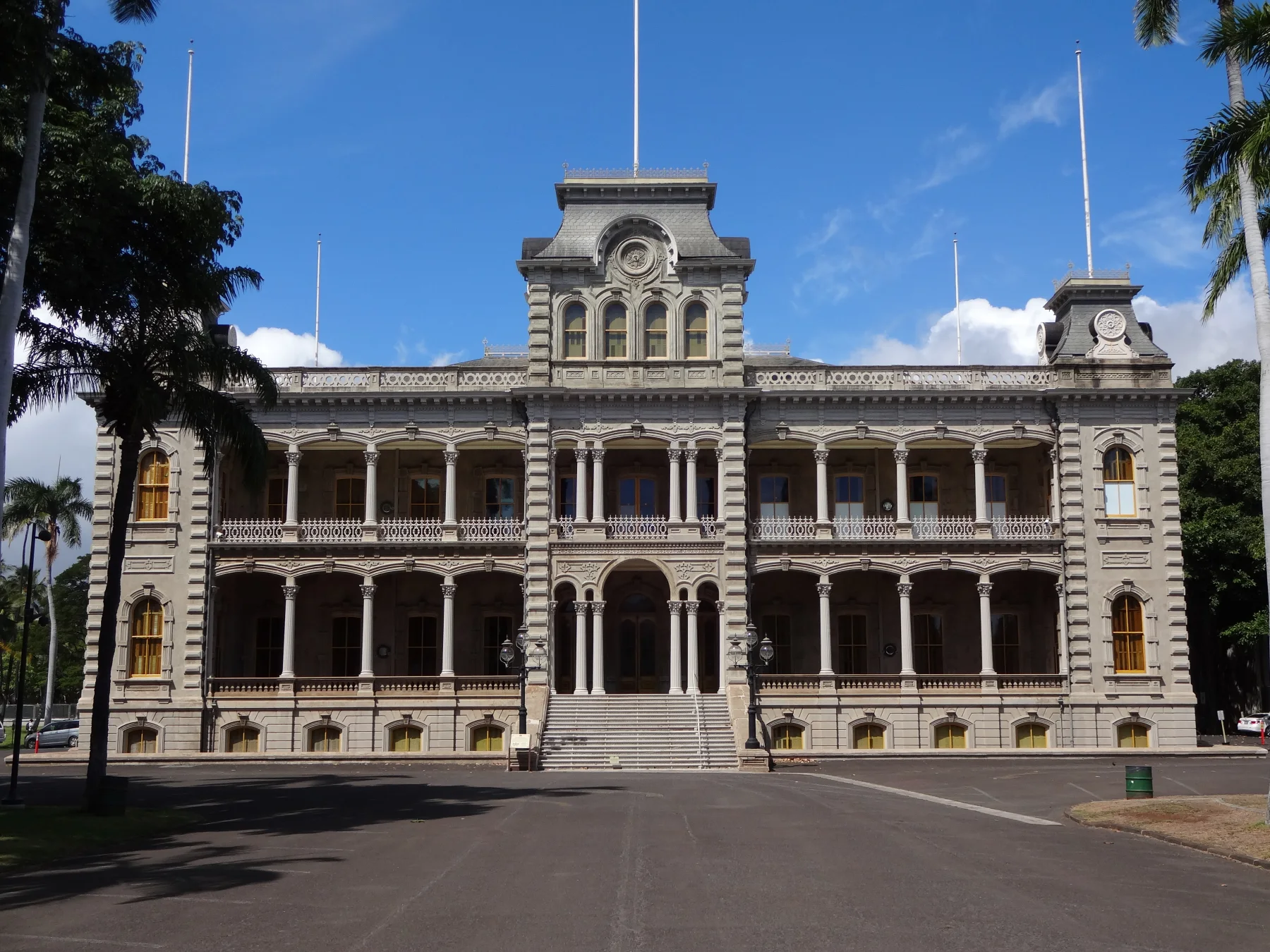 ʻIolani Palace, the official royal residence completed during Kalākaua’s reign.