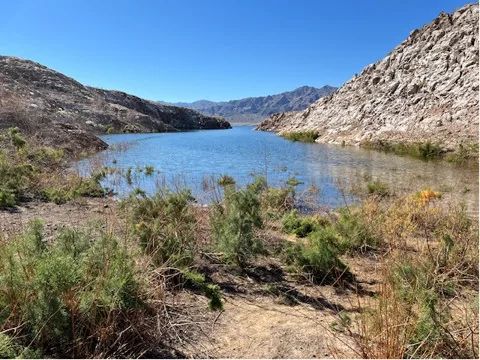 Provider documentary image of Lake Mead shoreline near the Callville route.